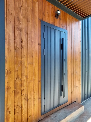 Двери «Ника Сталь» на заказ: фото работ в декабре