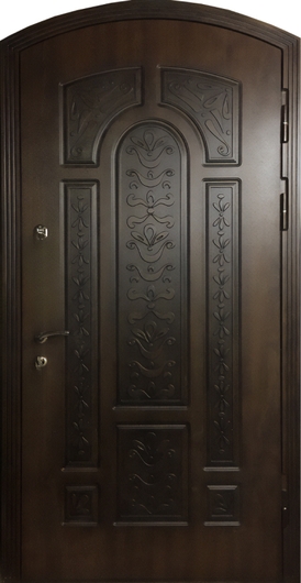 Арочная дверь с МДФ Арочная дверь с МДФ