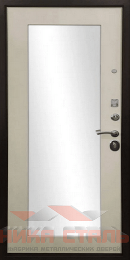 Дверь в дом с зеркалом Дверь в дом с зеркалом