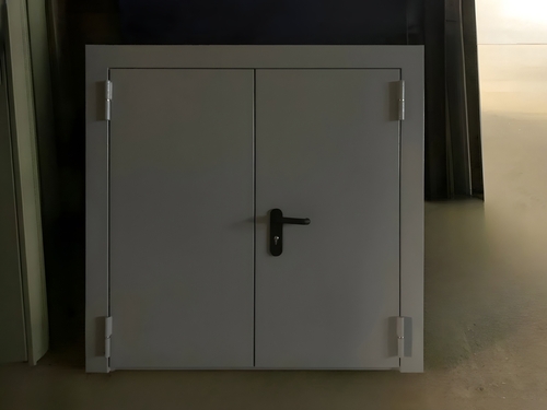 Двупольный огнестойкий люк