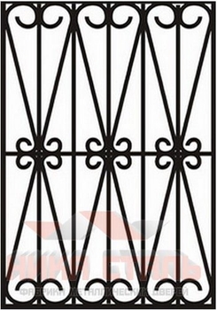 Сварная решетка на окно СР 7