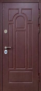 Входная квартирная дверь с фрезеровкой